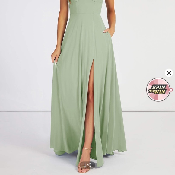 Azazie Sante Dress - Picture 2 of 4